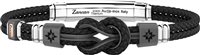 Bracciale Zancan Uomo TITANIO in Titanio Diamante Black ETB171-NE